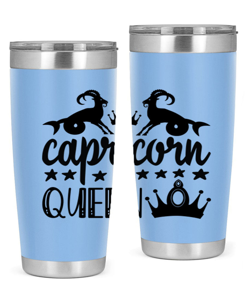 Capricorn queen 195#- zodiac- Tumbler
