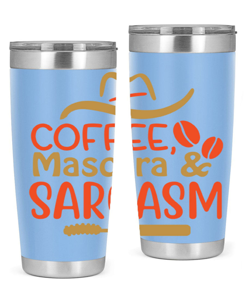 Coffee Mascara Sarcasm 21#- fashion- Cotton Tank