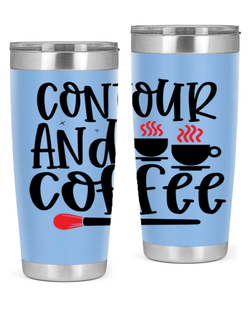 Contour And Coffee Style 242#- make up- Tumbler