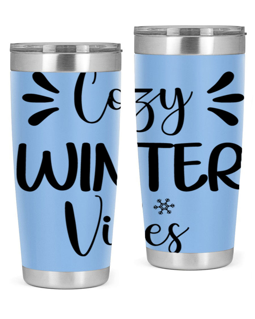 Cozy Winter Vibes76#- winter- Tumbler