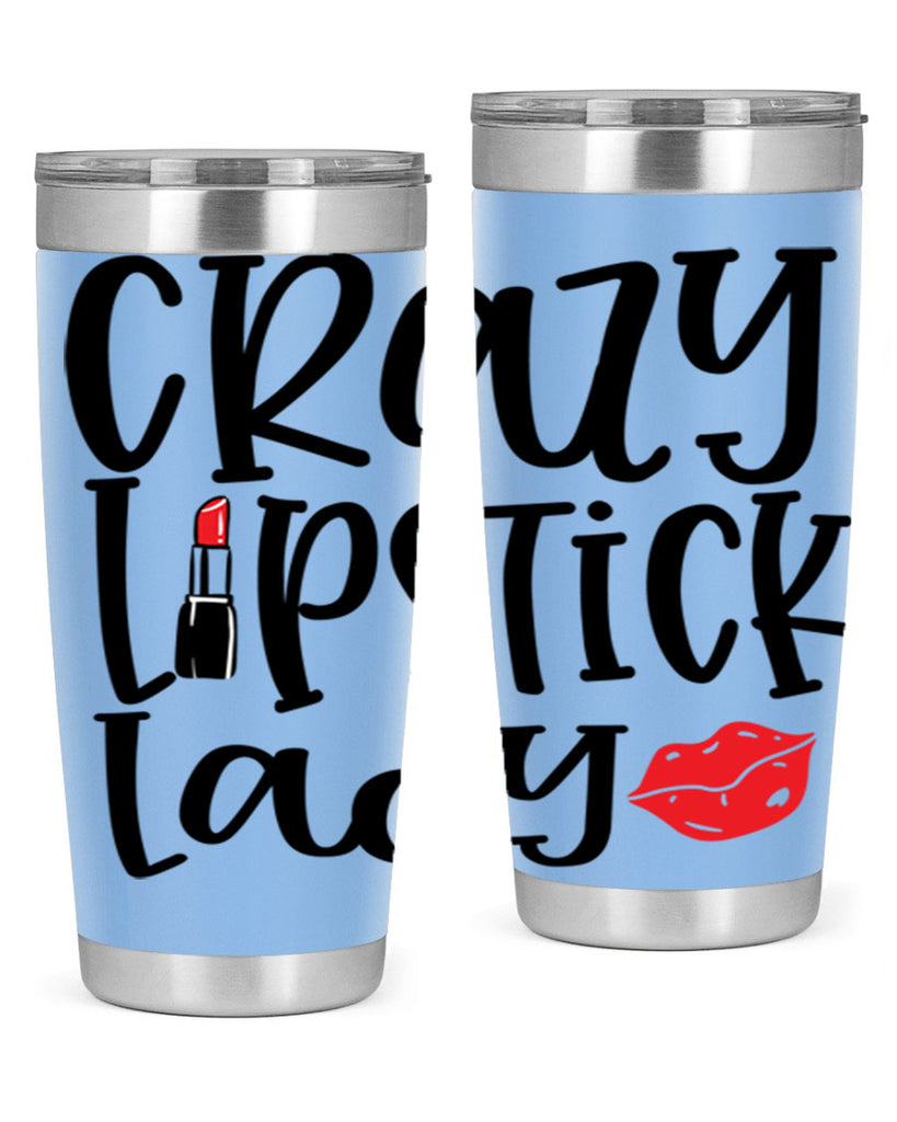 Crazy Lipstick Lady Style 240#- make up- Tumbler