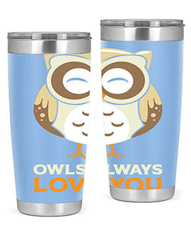 Cute Owl Always Love You A TurtleRabbit 3#- owl- Tumblers