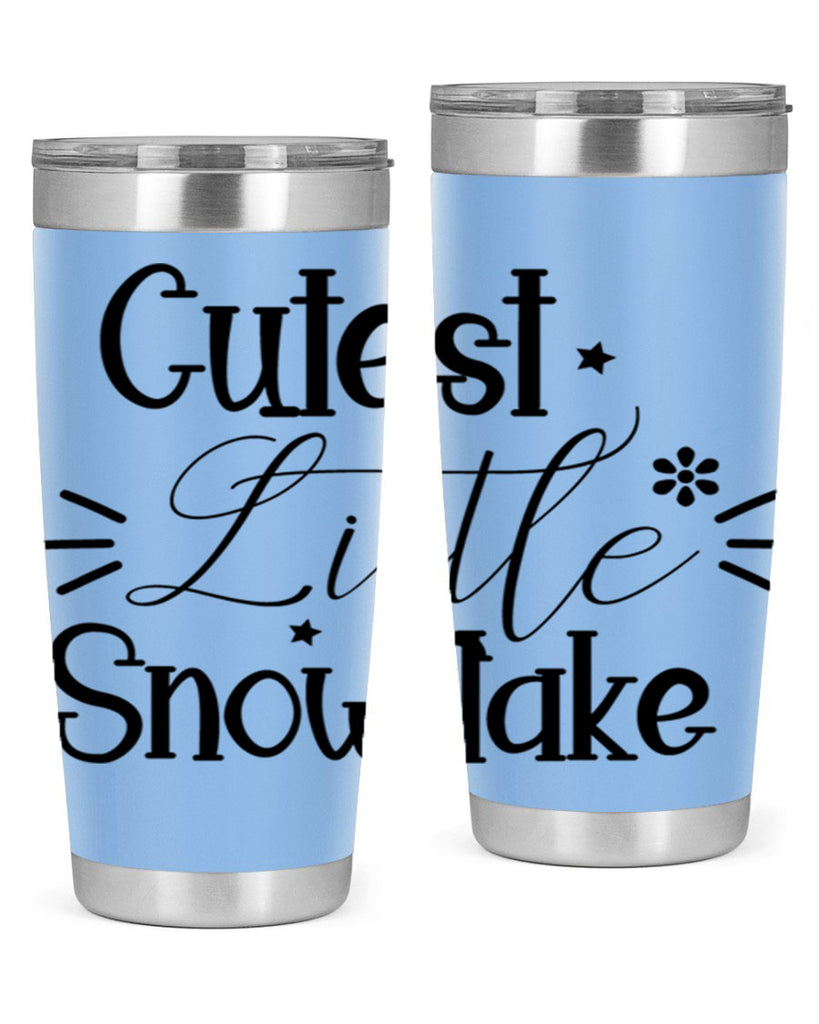 Cutest Little Snowflake90#- winter- Tumbler