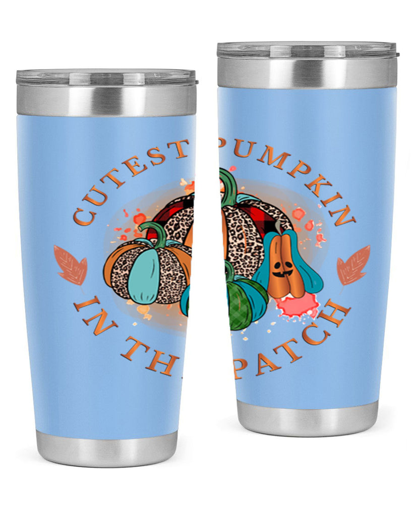 Cutest Pumpkin in the Patch 65#- fall- Tumbler