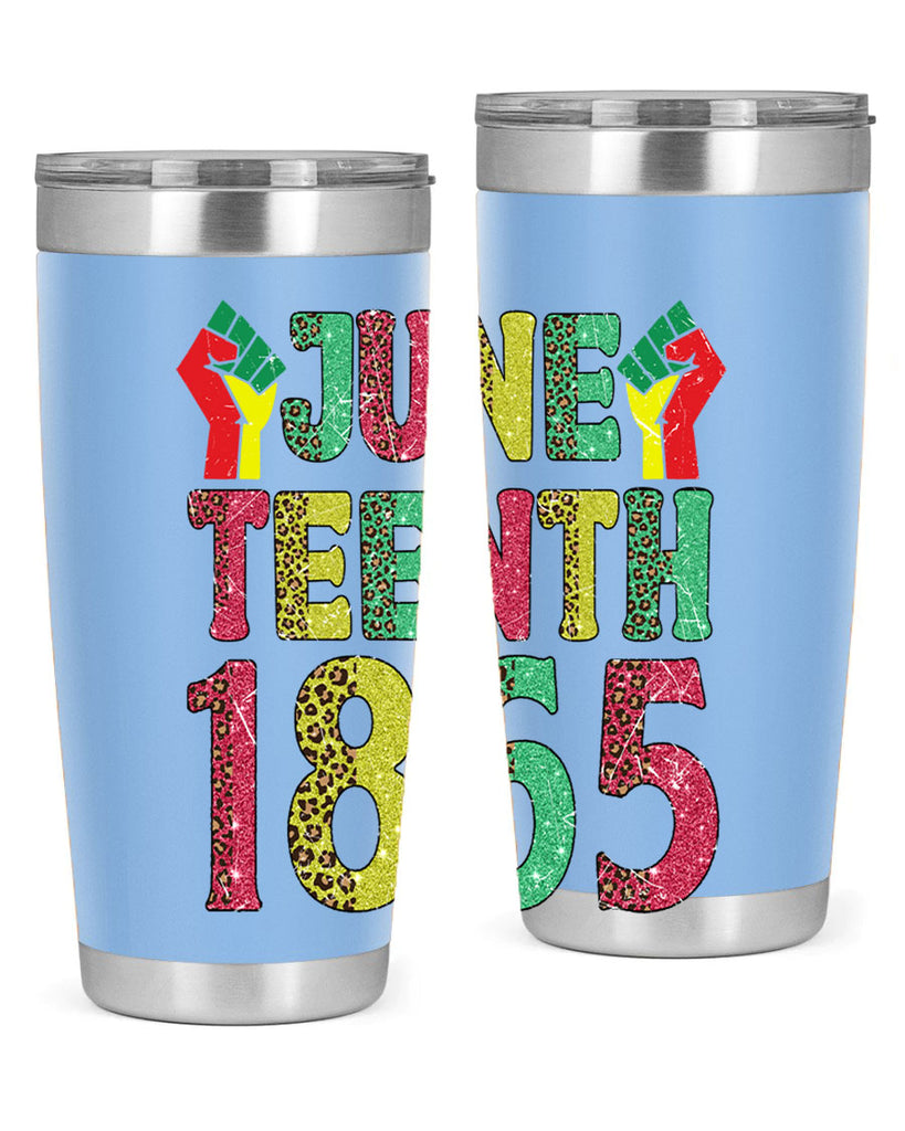 Fist Juneteenth Since 1865 Design Png 10#- Juneteenth- tumbler