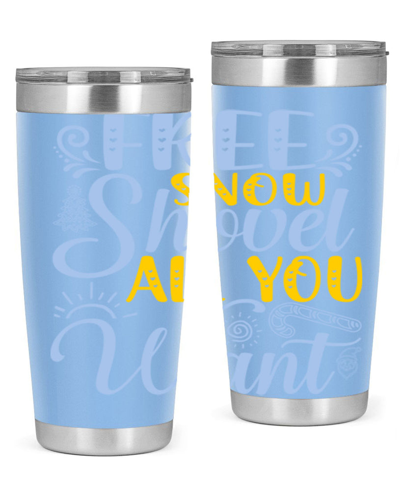 Free snow shovel all you want107#- winter- Tumbler