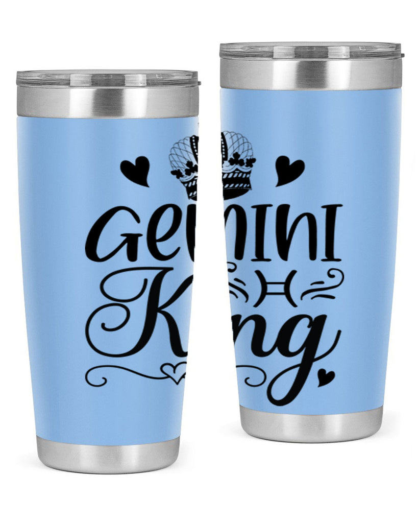 Gemini king 228#- zodiac- Tumbler