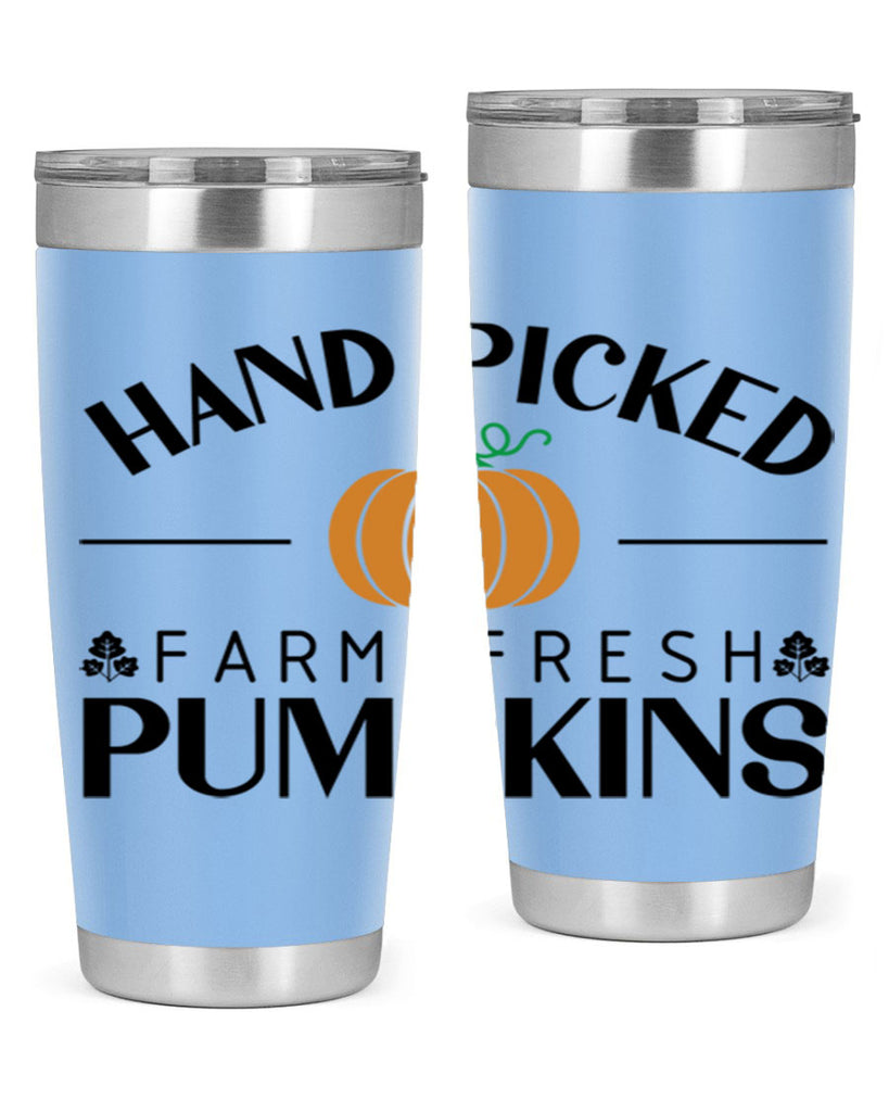 Hand Picked Farm Fresh Pumpkins 215#- fall- Tumbler