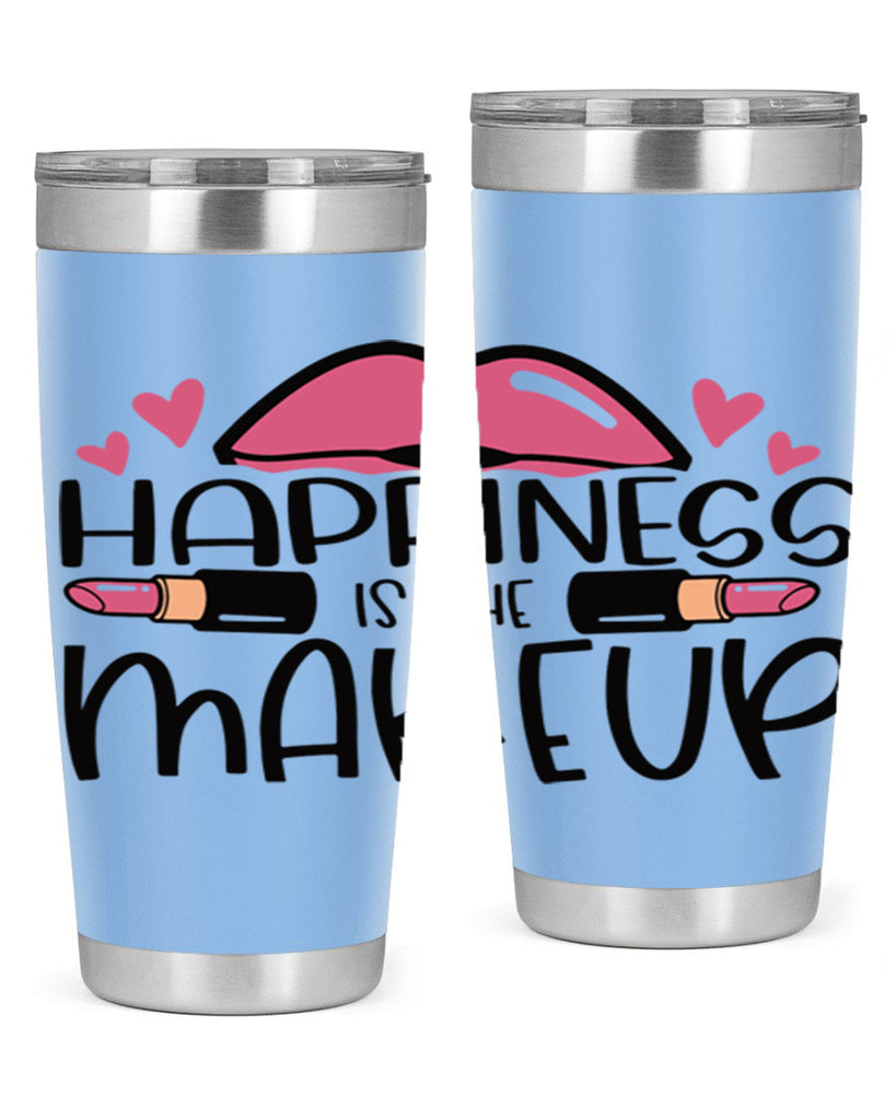 Hapiness Is The Makeup Style 95#- make up- Tumbler