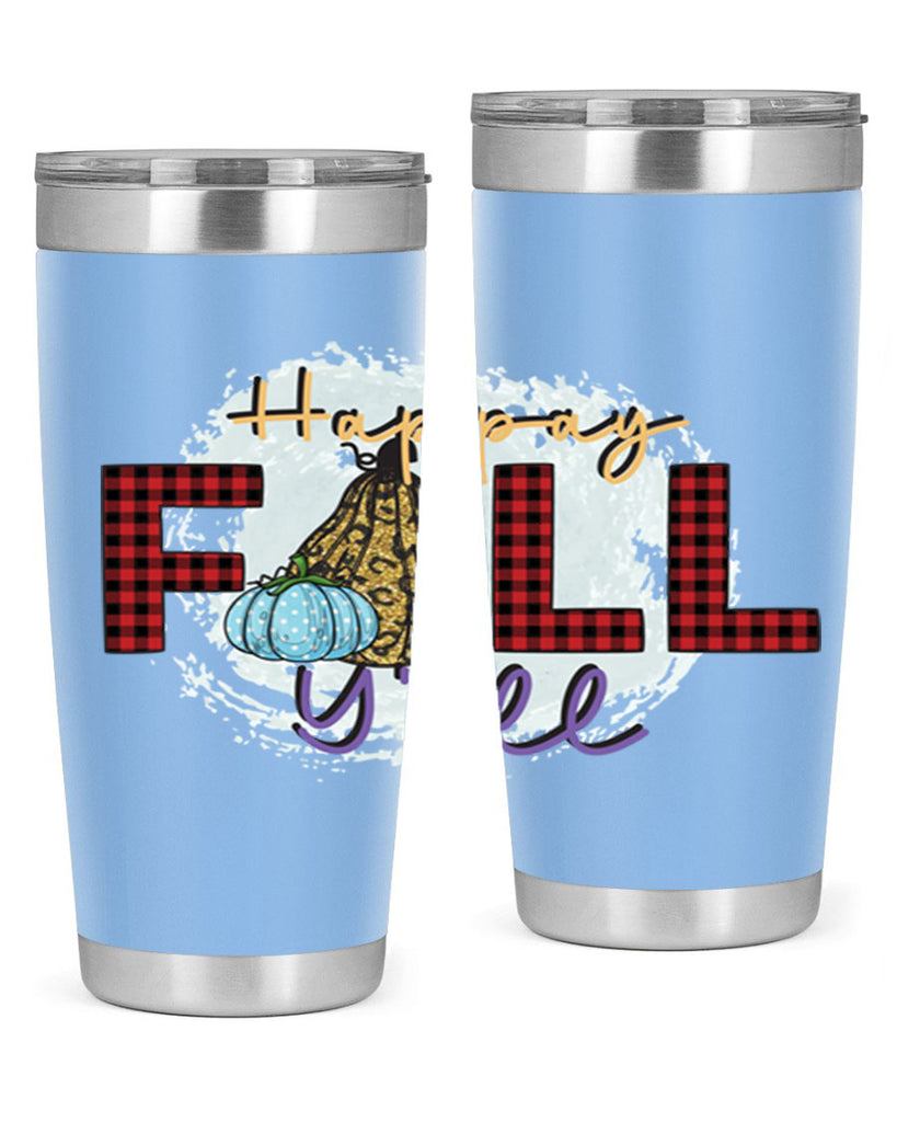 Happay Fall Y all 217#- fall- Tumbler