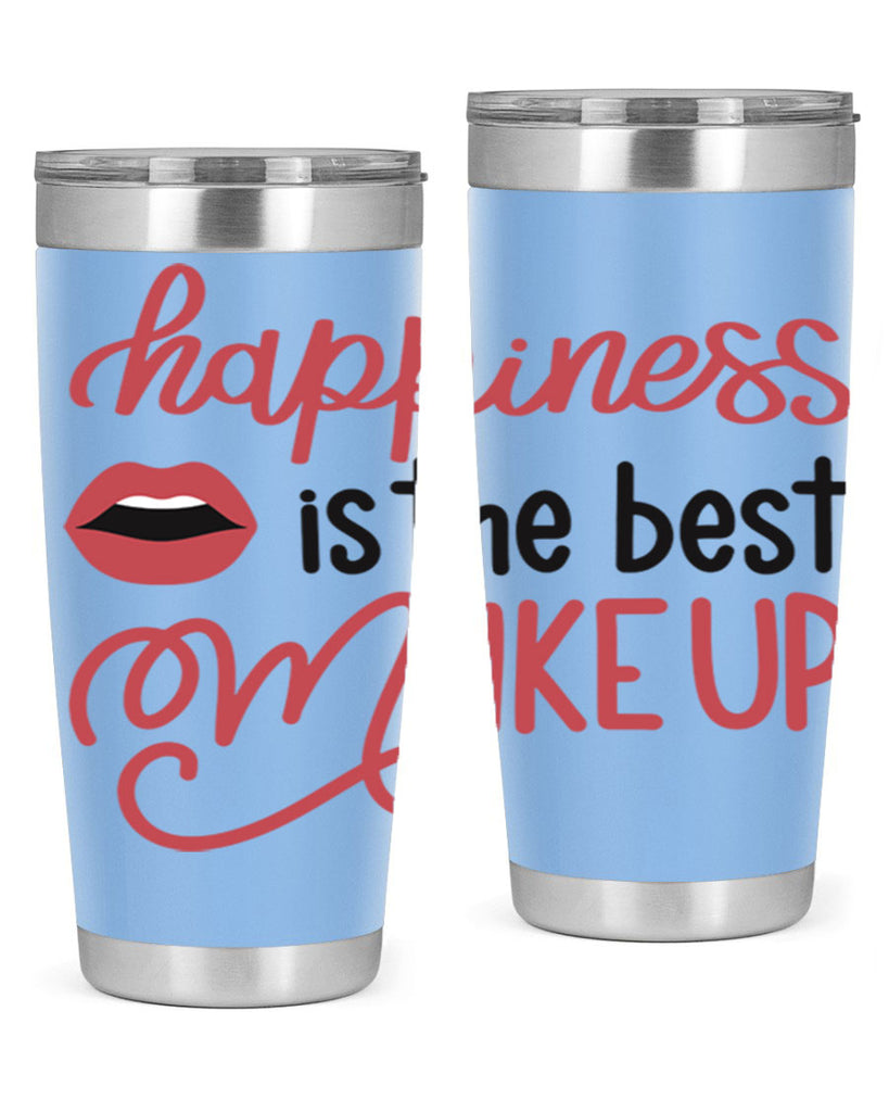 Happiness is the Best Makeup Style 94#- make up- Tumbler