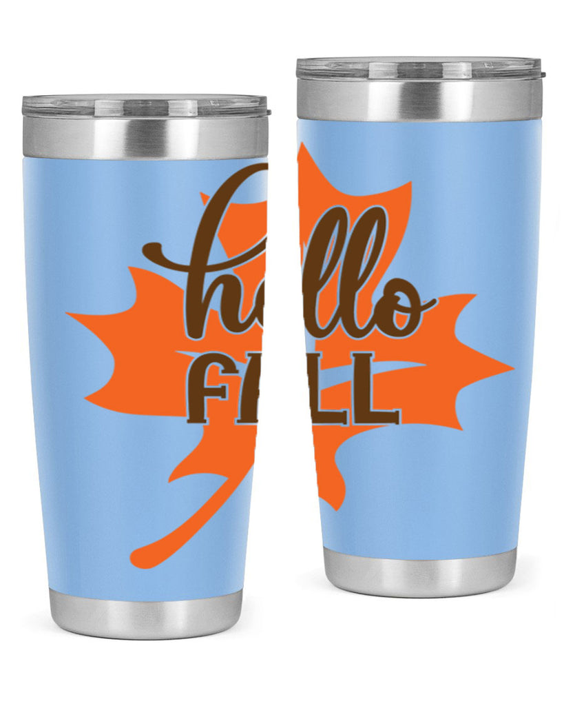 Hello Fall 273#- fall- Tumbler