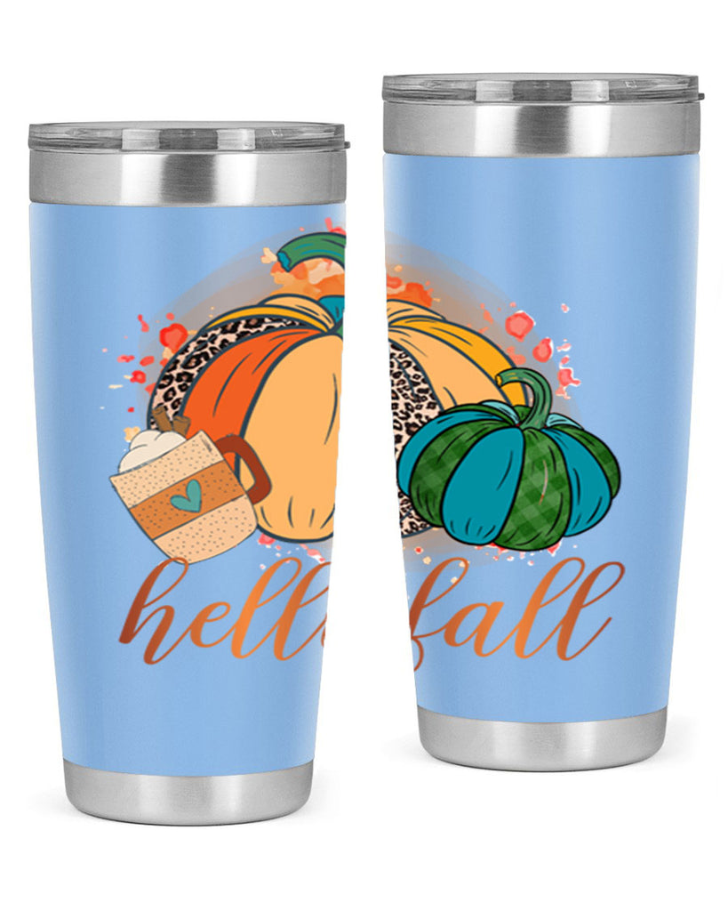 Hello Fall 282#- fall- Tumbler