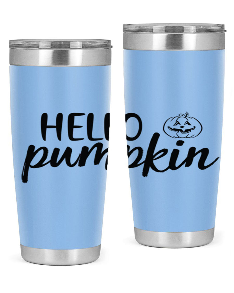 Hello Pumpkin 286#- fall- Tumbler