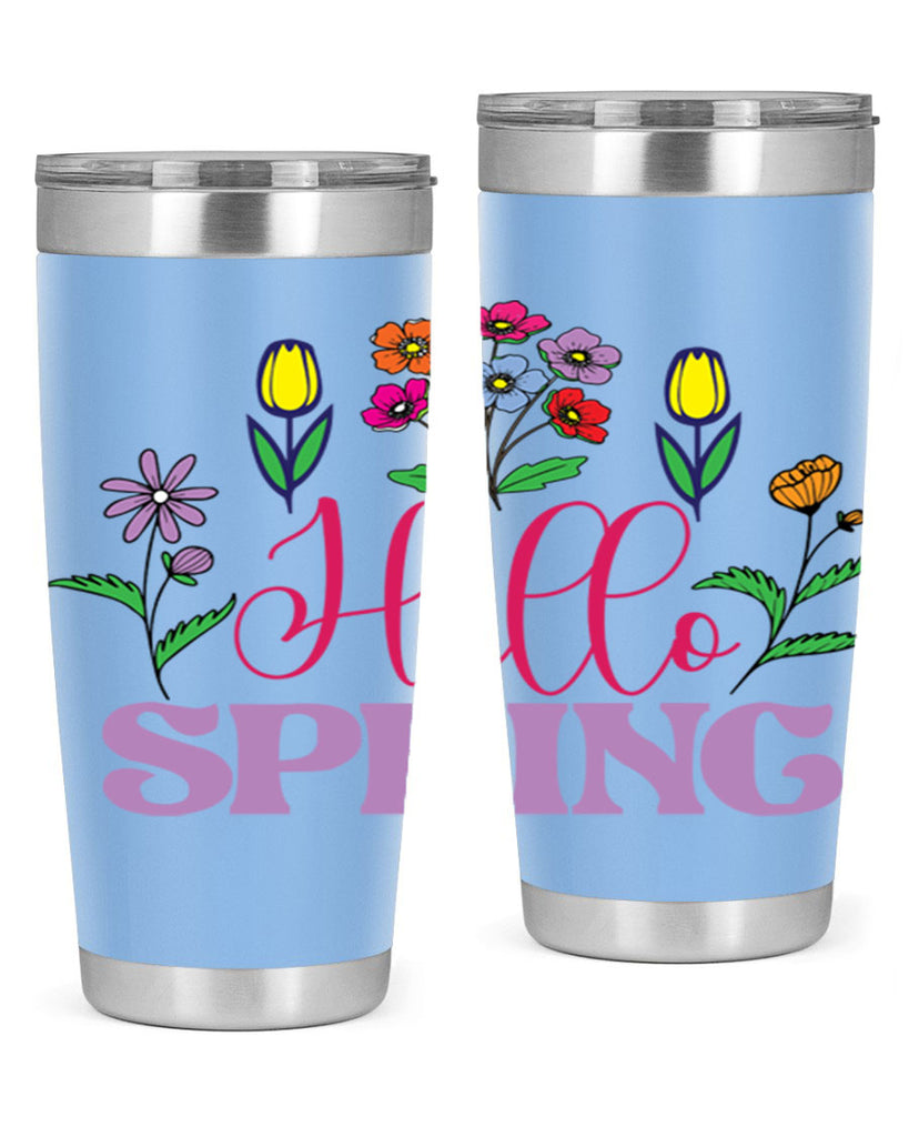 Hello Spring  233#- spring- Tumbler