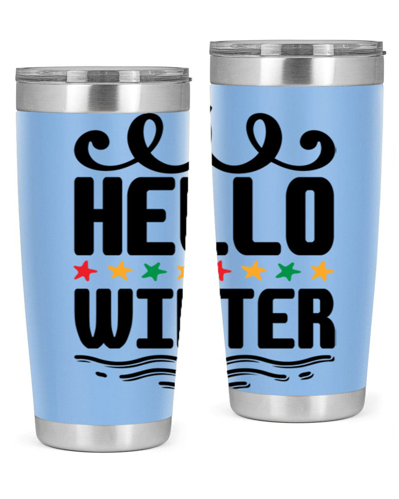 Hello Winter 185#- winter- Tumbler