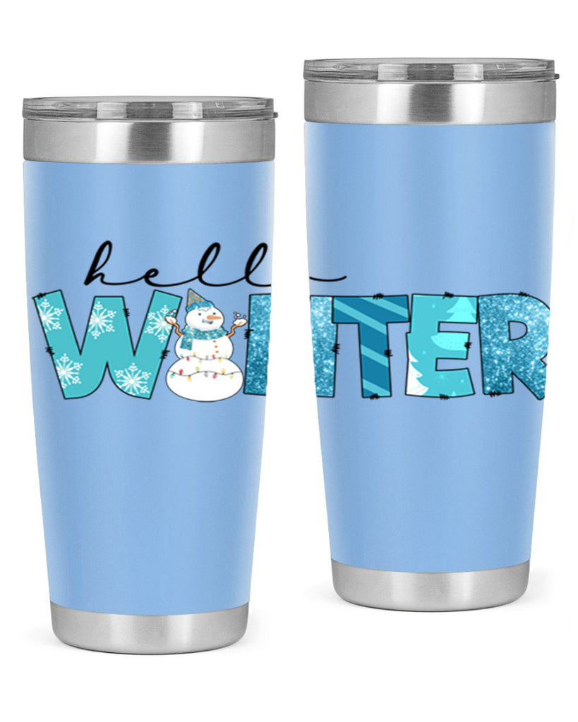 Hello Winter 188#- winter- Tumbler