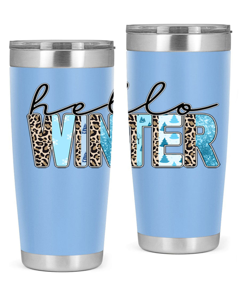 Hello Winter 189#- winter- Tumbler