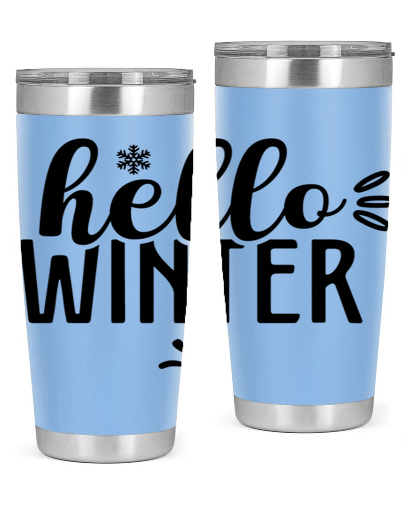 Hello Winter171#- winter- Tumbler