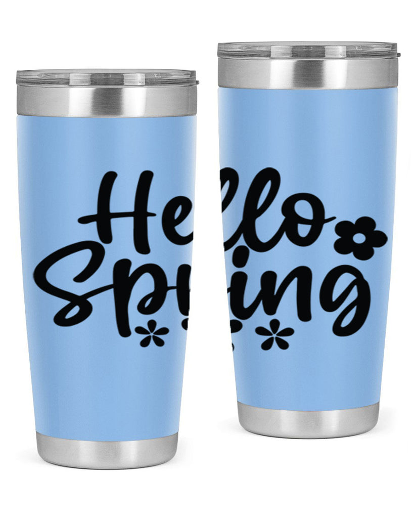 Hello spring  design 232#- spring- Tumbler