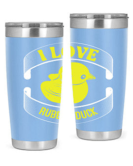I Love Rubber duck Style 41#- duck- Tumbler