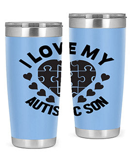 I love my Style 46#- autism- Tumbler