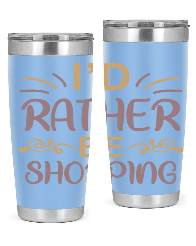 Id Rather Be Shopping 109#- fashion- Cotton Tank