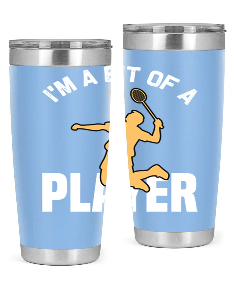 Im a bit 1071#- badminton- Tumbler