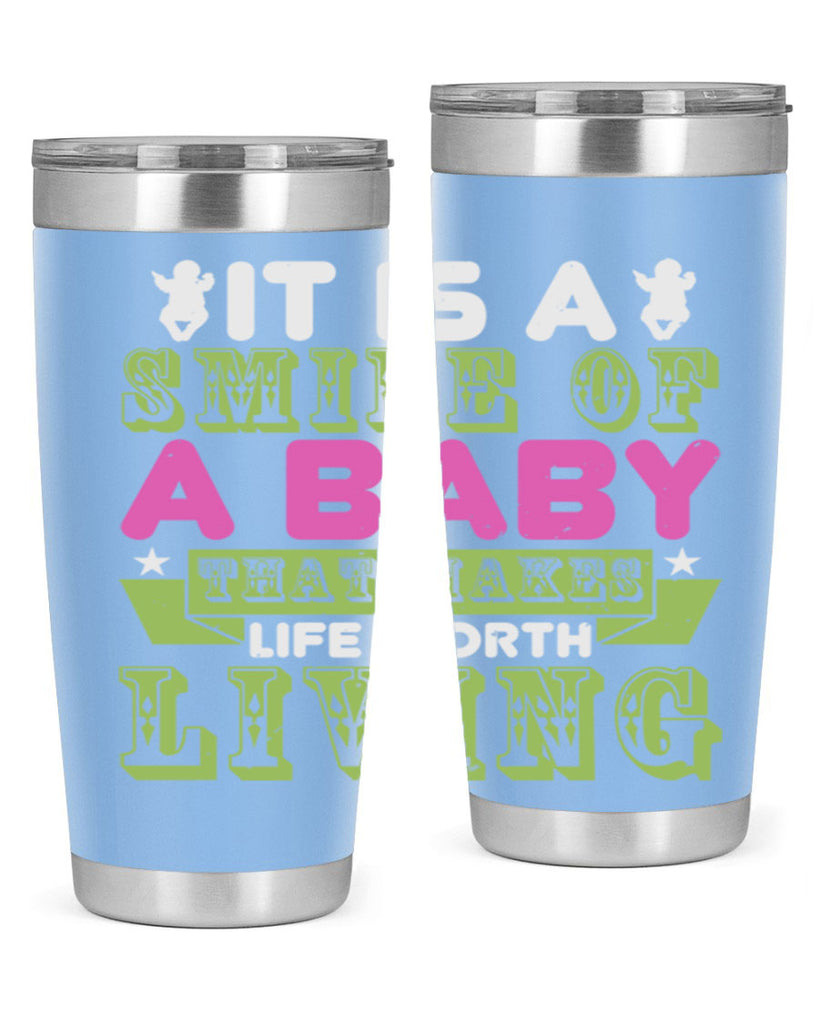 It is a smile of a baby Style 188#- baby- tumbler