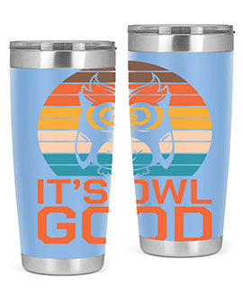 Its Owl Good Retro Owl A TurtleRabbit 10#- owl- Tumblers