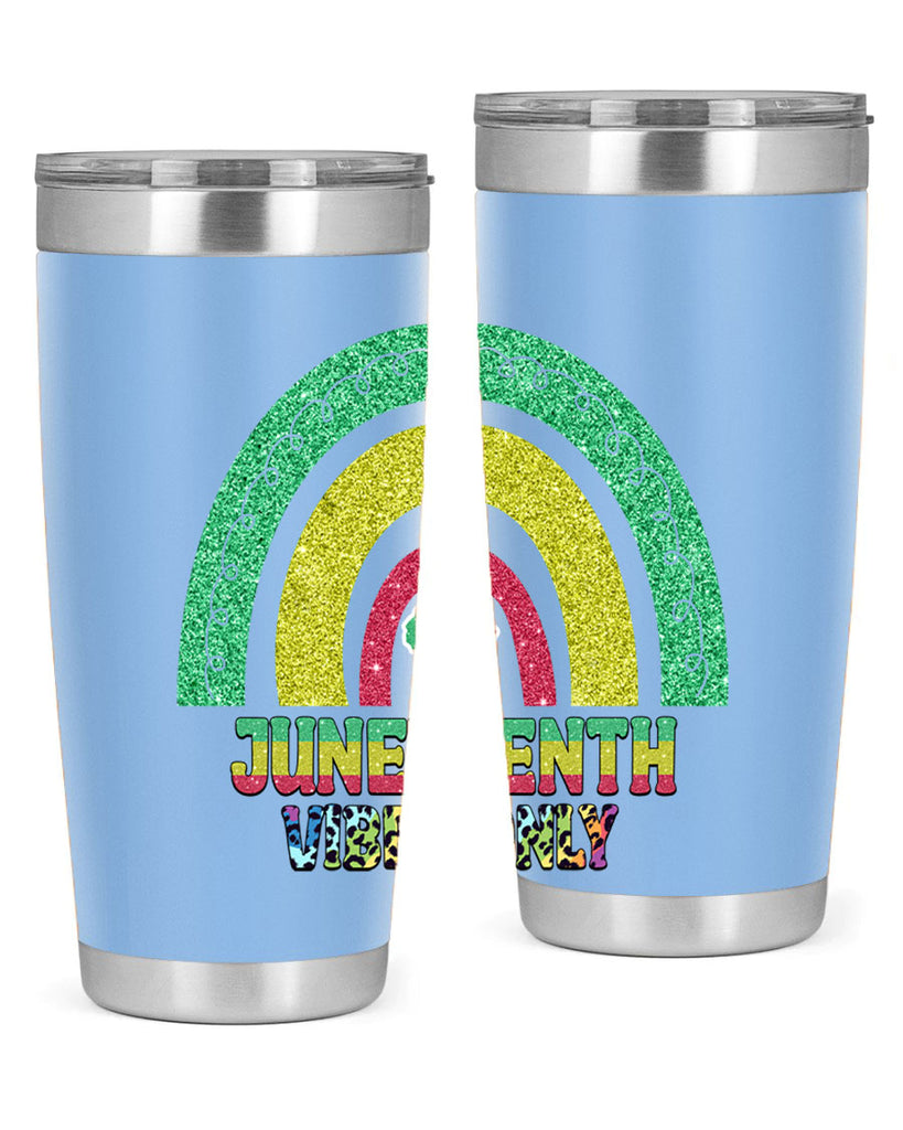 Juneteenth Vibes Only 5#- Juneteenth- tumbler