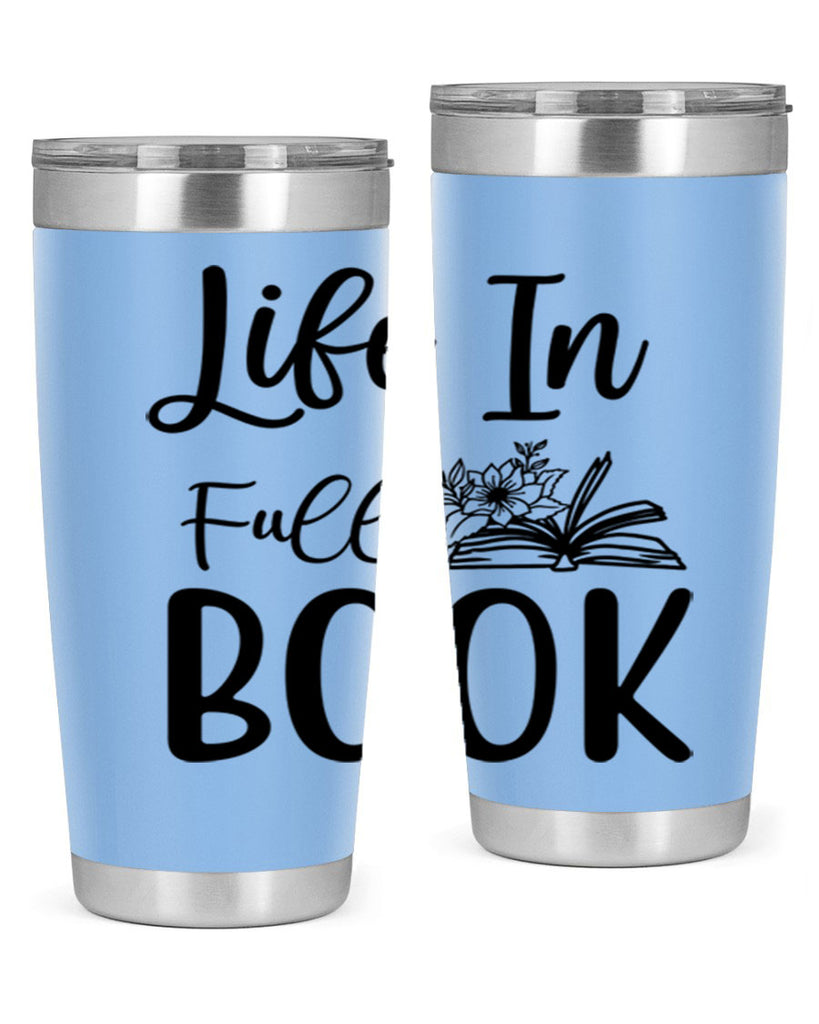 Life In Full Book 297#- spring- Tumbler