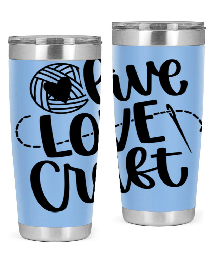 Live Love Craft 15#- crafting- Tumbler