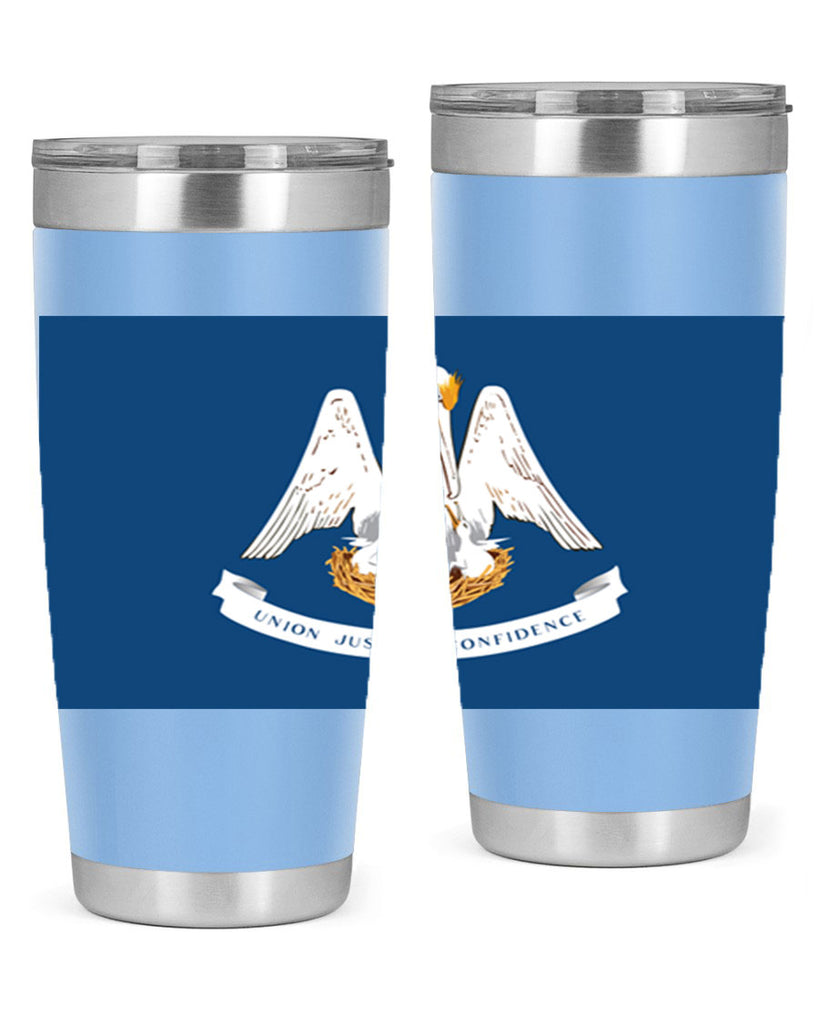 Louisiana 34#- Us Flags- Tumbler