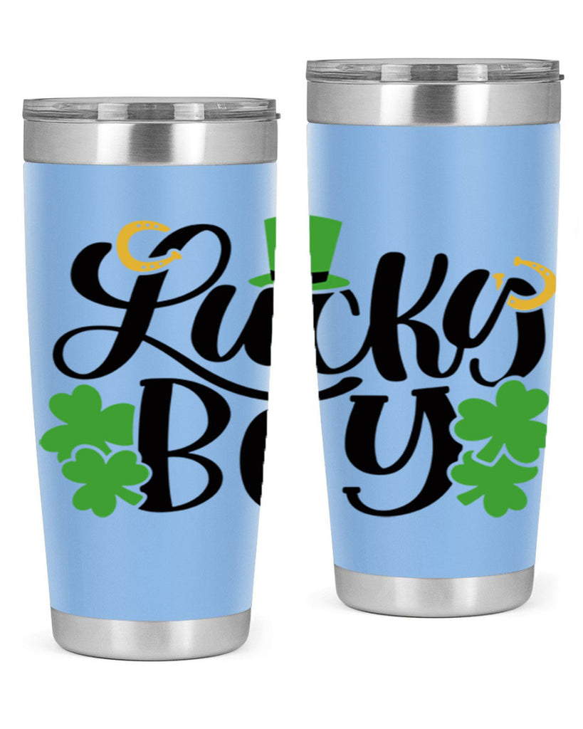 Lucky Boy Style 59#- St Patricks Day- Tumbler