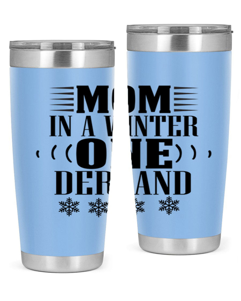 MOM IN A WINTER ONE DERLAND 322#- winter- Tumbler