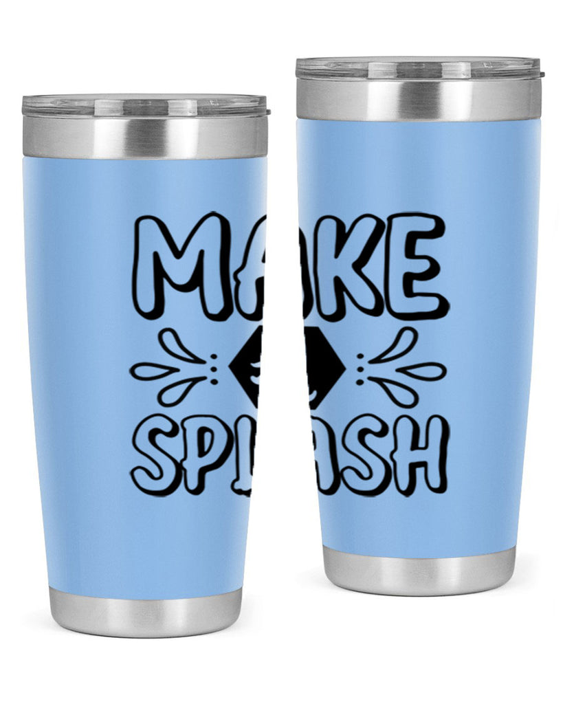 Make a splash 310#- mermaid- Tumbler