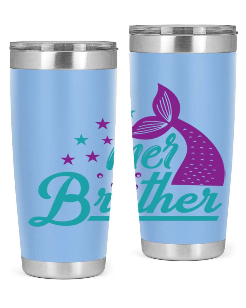 Mer Brother 323#- mermaid- Tumbler