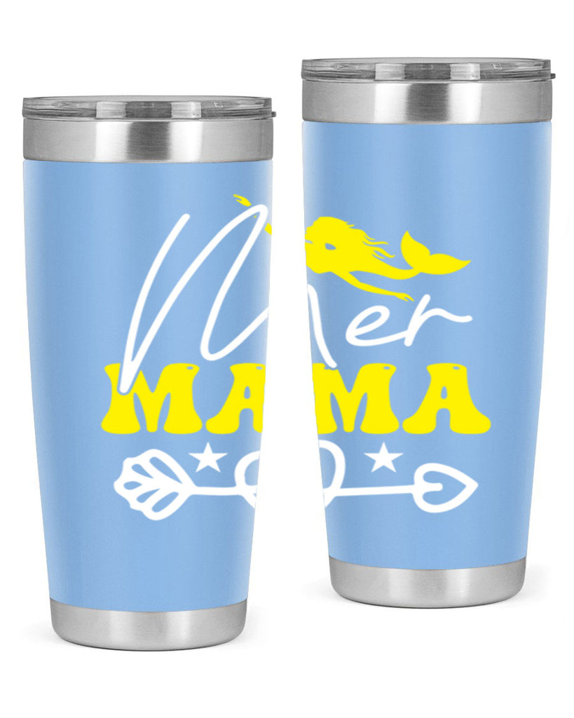 Mer Mama 332#- mermaid- Tumbler