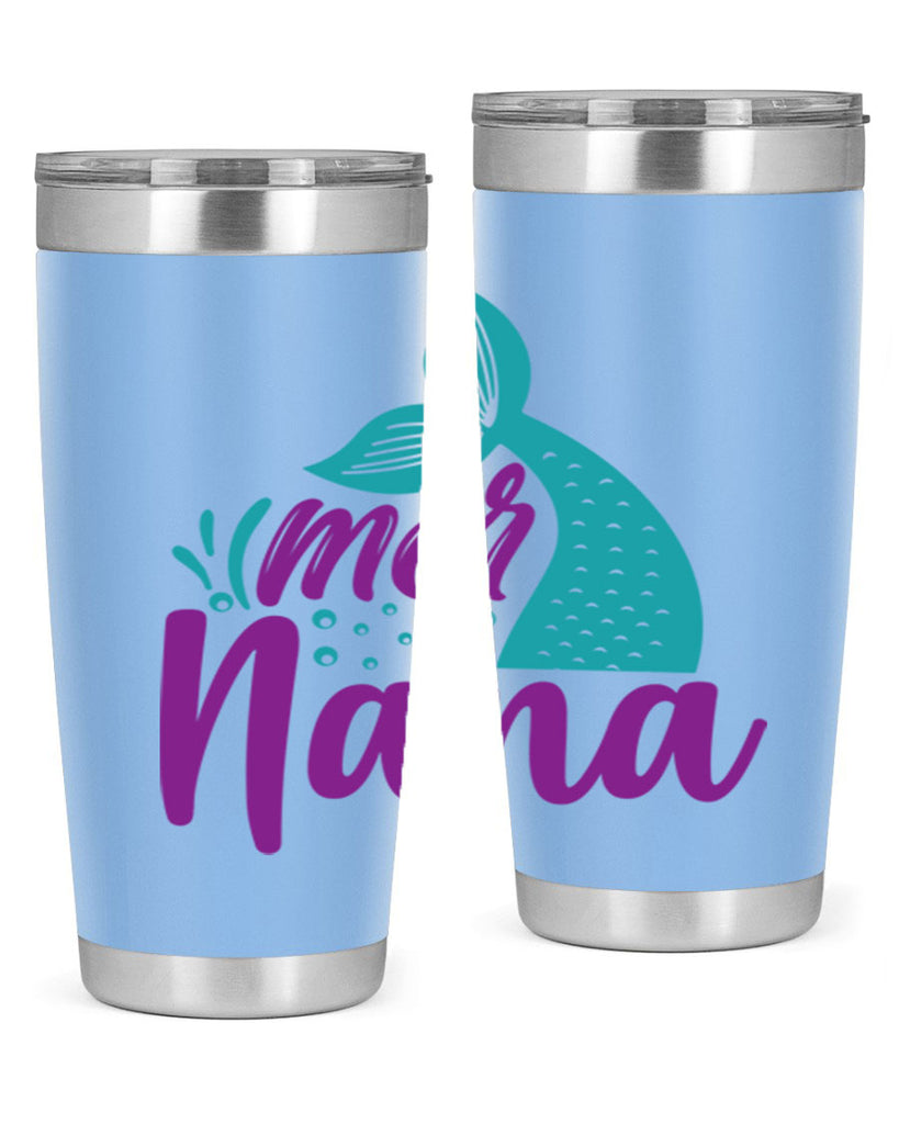 Mer Nana 343#- mermaid- Tumbler