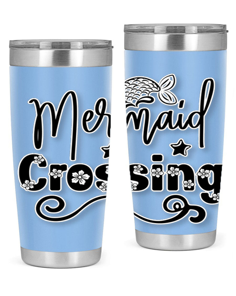 Mermaid Crossing 400#- mermaid- Tumbler