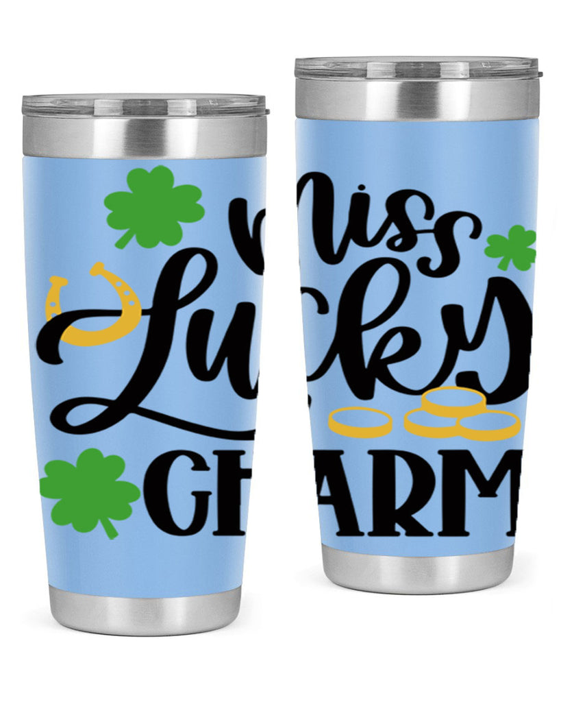 Miss Lucky Charm Style 47#- St Patricks Day- Tumbler