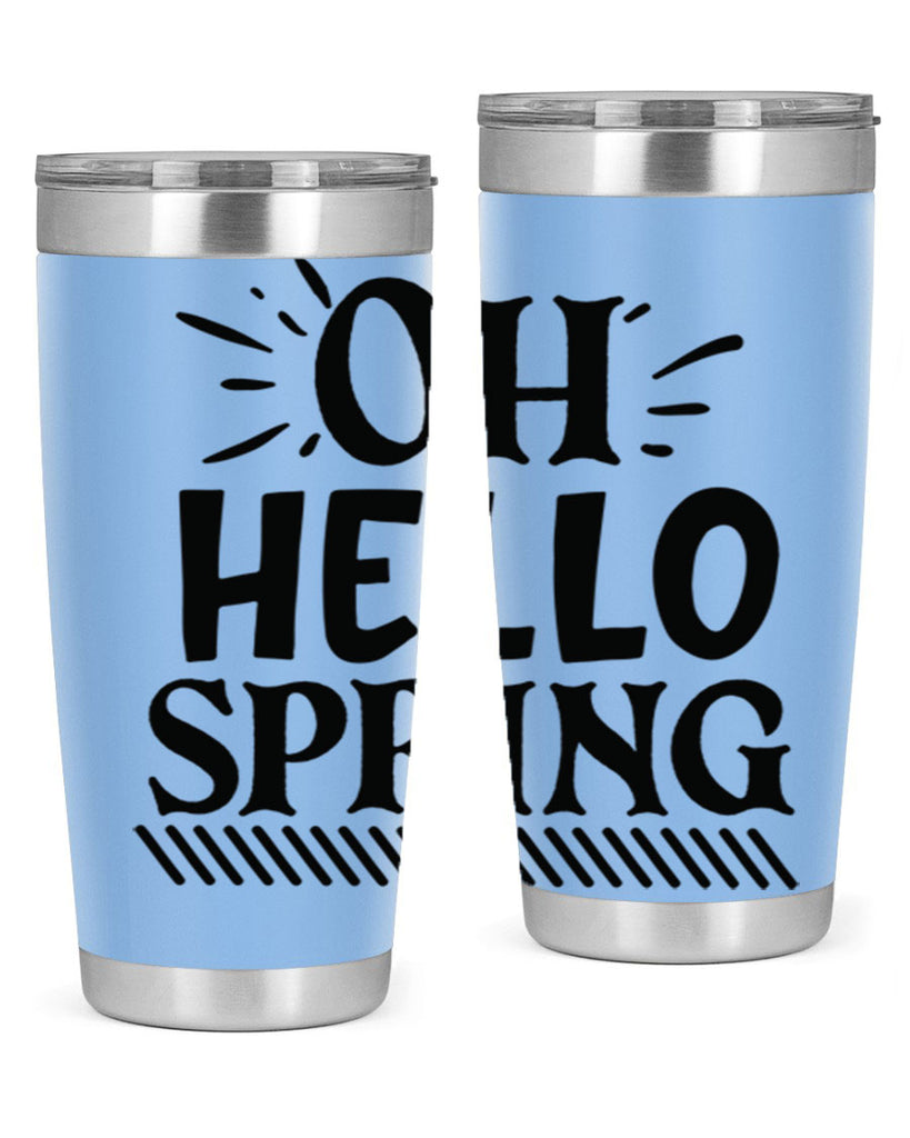 Oh hello spring 7#- spring- Tumbler
