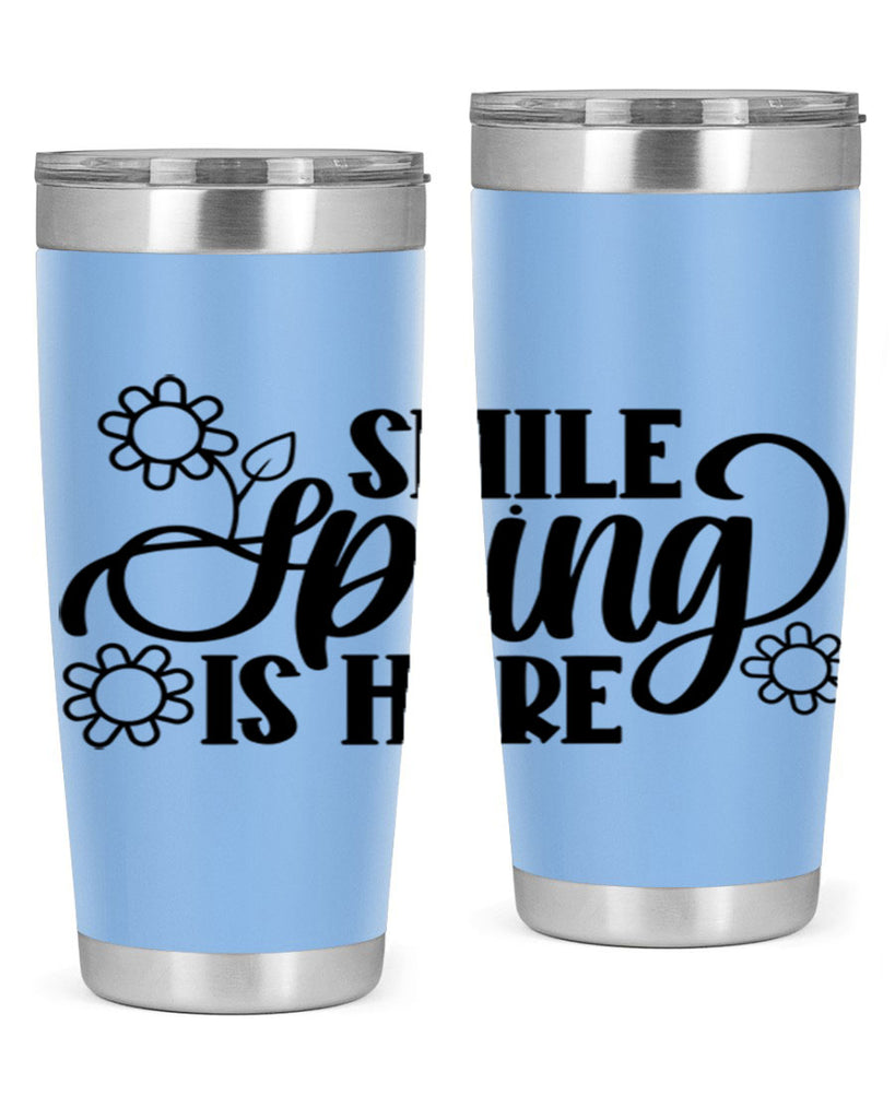 PNG_Smile Spring Is Here395#- spring- Tumbler