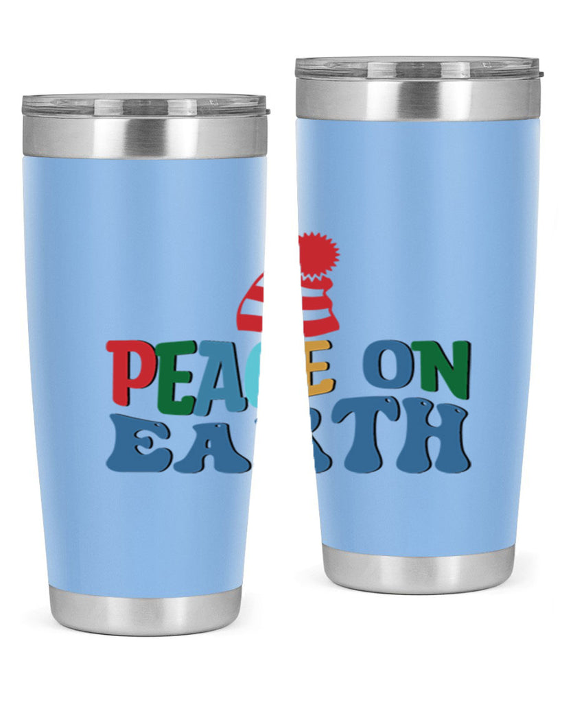 Peace on Earth 337#- winter- Tumbler