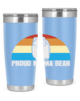 Proud mama bear 26#- Bears- Tumbler