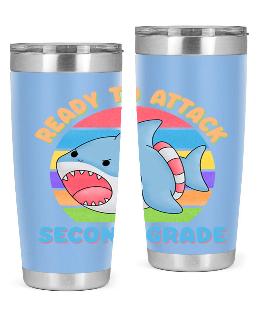Ready to Attack 2nd Grade 19#- second grade- Tumbler