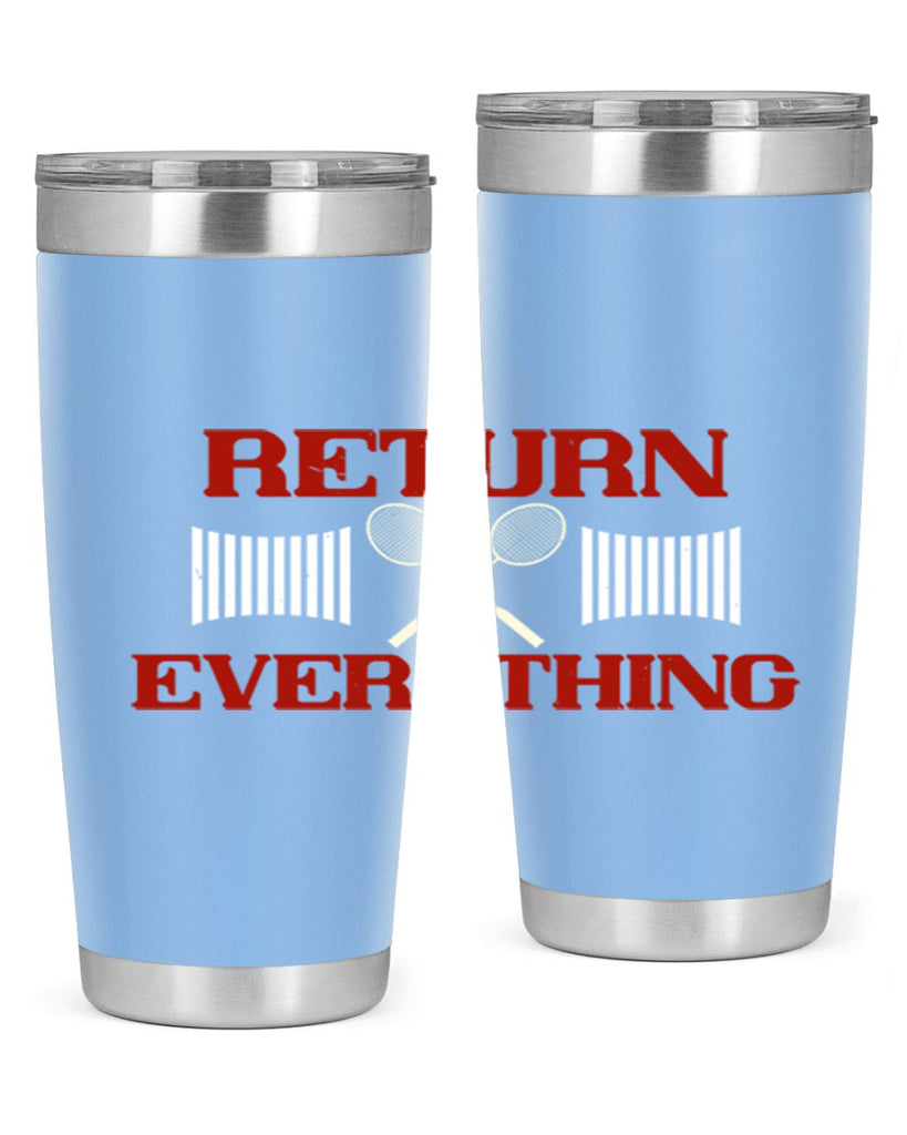 Return Everything 1892#- badminton- Tumbler