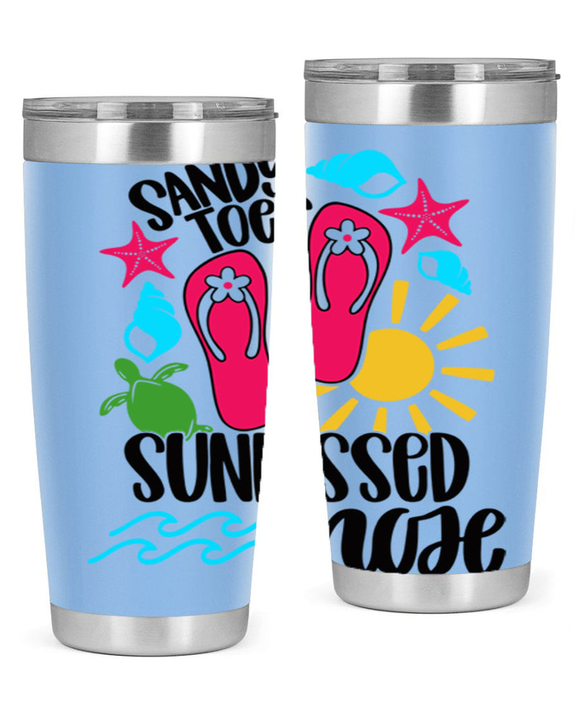 Sandy Toes Sunkissed Nose Style 27#- summer- Tumbler