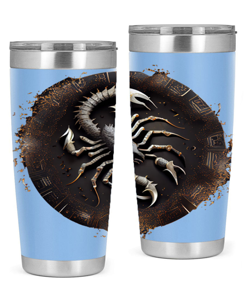Scorpius 467#- zodiac- Tumbler